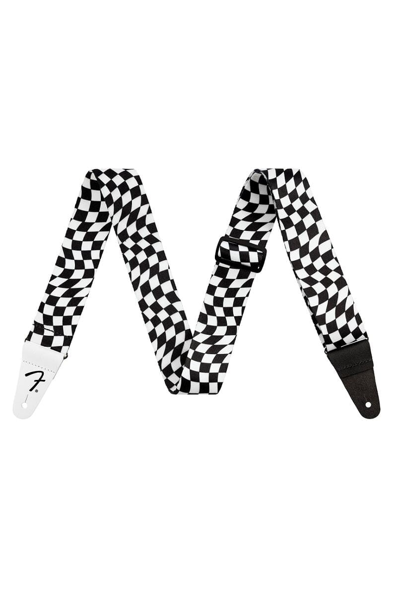 Fender Wavy Checkerboard Polyester Guitar Strap
