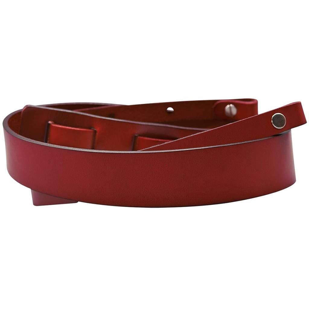 Golden Gate SG-5422 Deluxe Leather Banjo Strap - Mahogany Brown