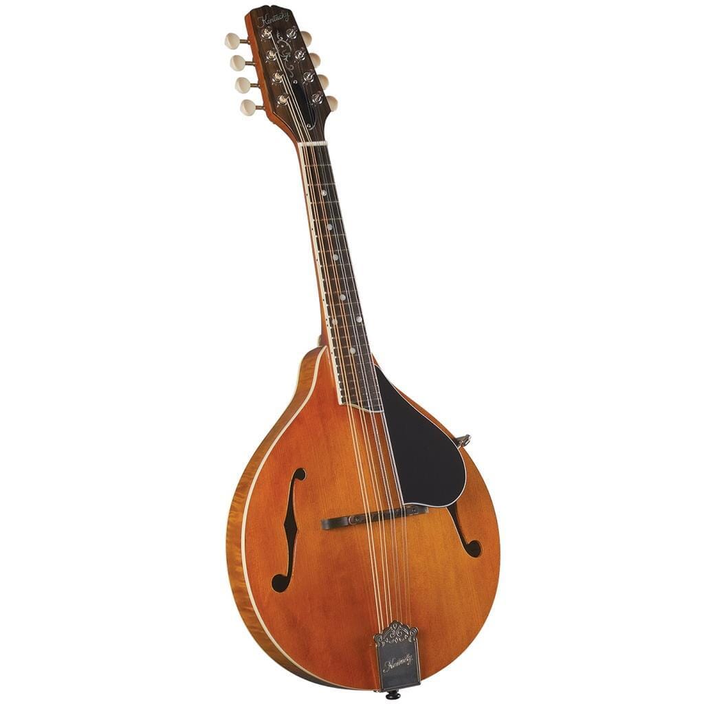 Kentucky KM-252 Deluxe A-Model Mandolin - Transparent Amber