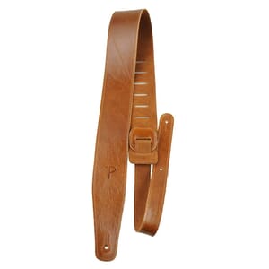2.5″ Top Grain Italian Leather With Super Soft Suede Backing Guitar Strap