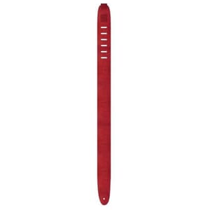 2.5″ Red Soft Suede with Backing