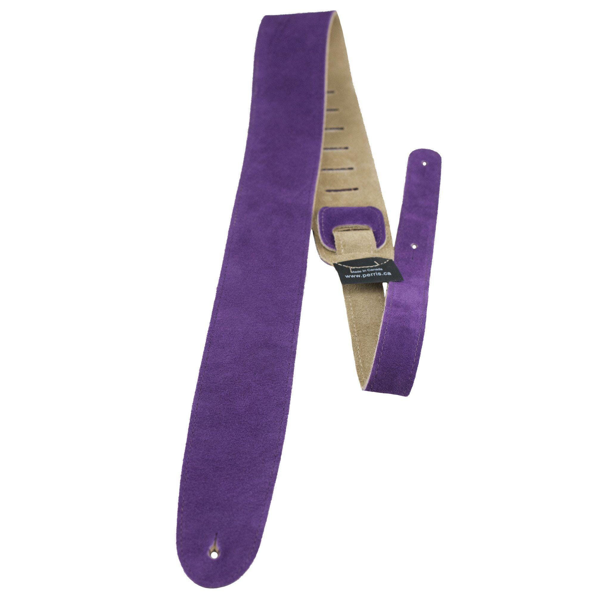 2.5″ Purple Soft Suede with Backing