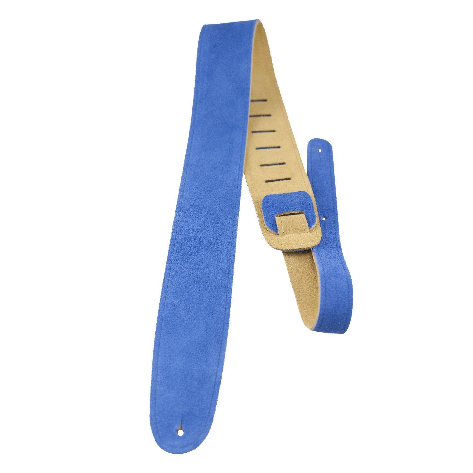 2.5″ Blue Soft Suede with Backing