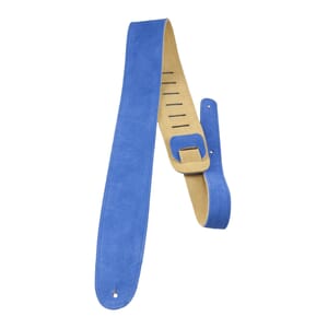 2.5″ Blue Soft Suede with Backing