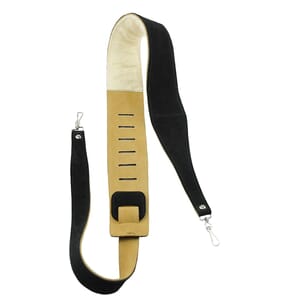 Perri's 2.5" Suede Banjo Strap Black