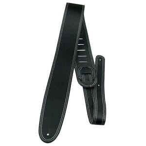 2.5″ Brown Double Stitched Leather Strap