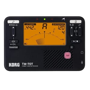 Korg TM70TBK Tuner Metronome - Black