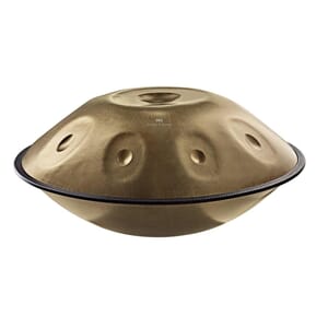 Meinl Sonic Energy Sensory Handpan Stainless Steel D Amara 9 Notes 440 Hz - Vintage Gold