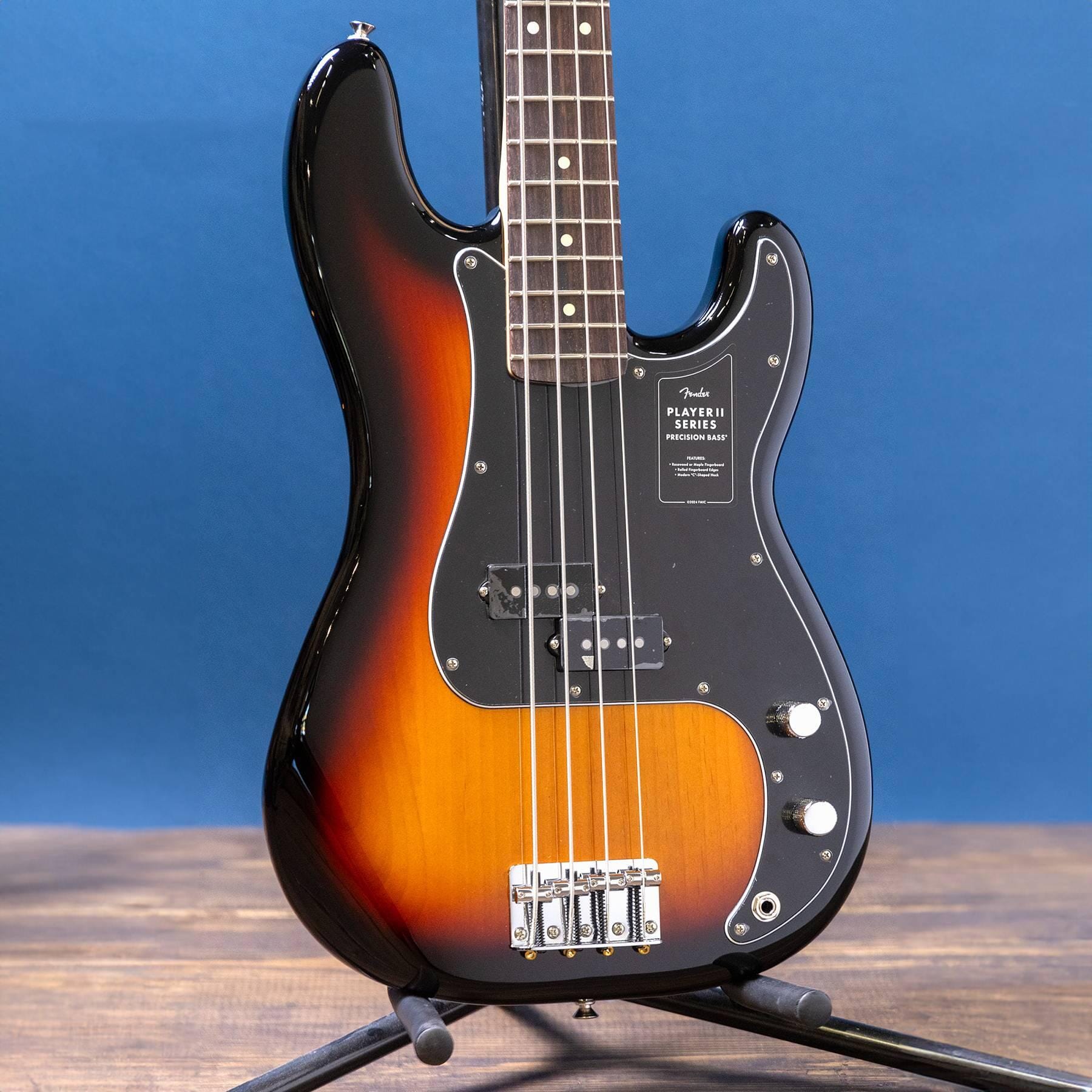 Fender Player II Precision Bass, Rosewood Fingerboard, 3-Color Sunburst
