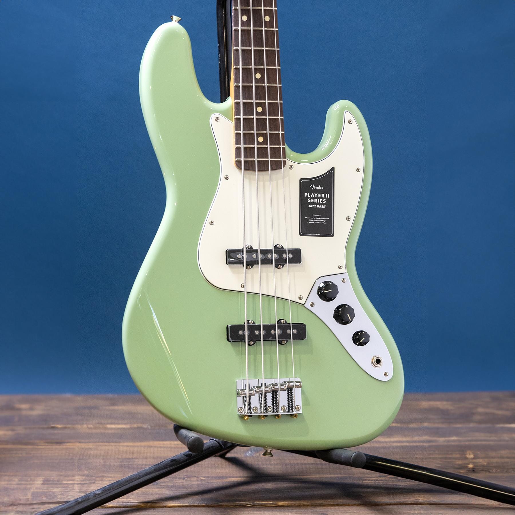 Fender Player II Jazz Bass, Rosewood Fingerboard, Birch Green