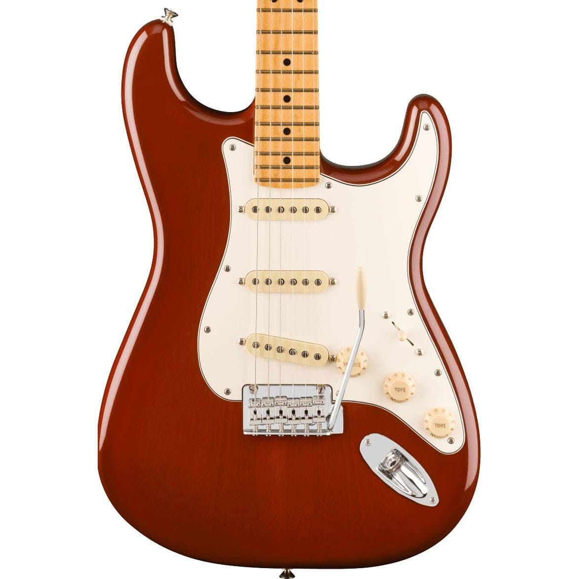 Fender Player II Stratocaster®, Maple Fingerboard, Transparent Mocha Burst