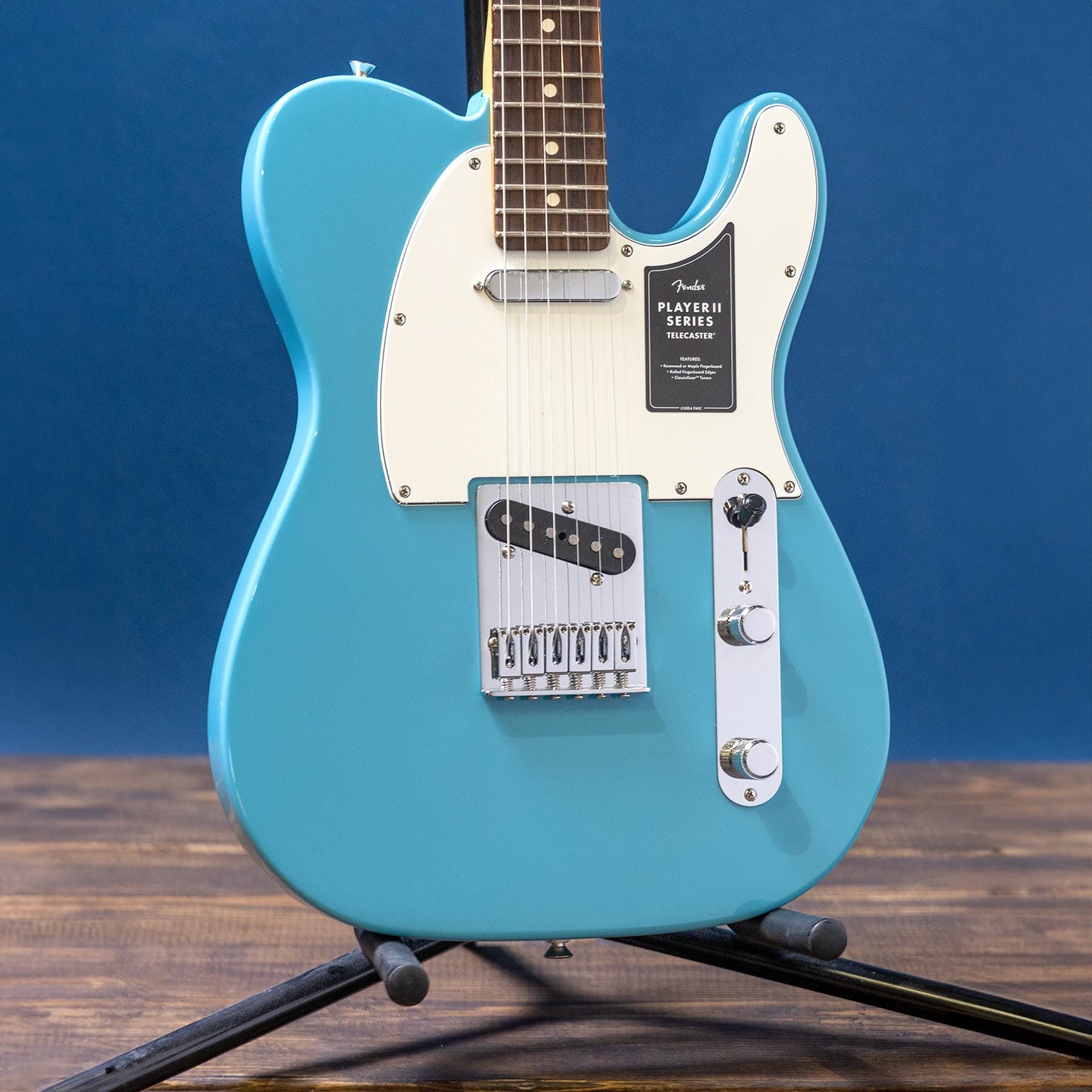 Fender Player II Telecaster, Rosewood Fingerboard, Aquatone Blue