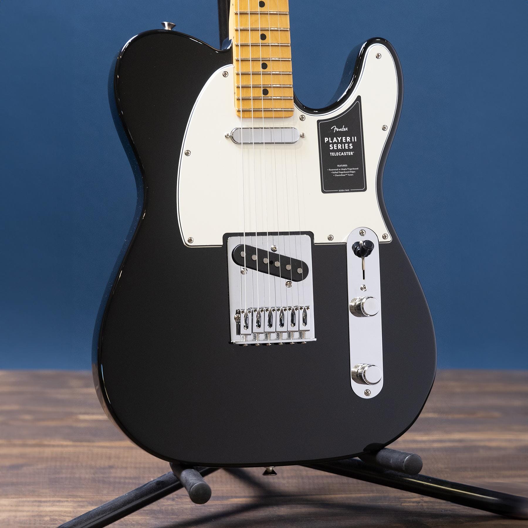 Fender Player II Telecaster, Maple Fingerboard, Black