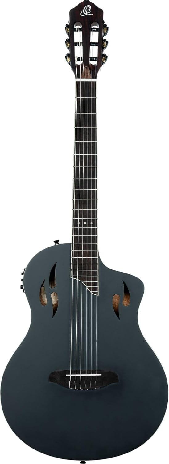 Ortega Tour Player STD Nylon String Guitar Black