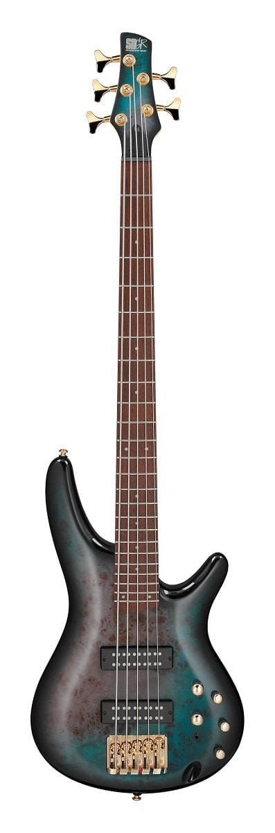 Ibanez SR405EPBDX 5 String Bass - Tropical Seafloor Burst