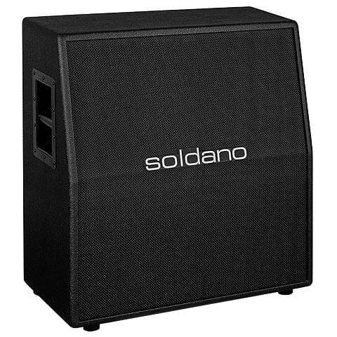 Soldano 4x12" Slant Cabinet - Celestion Vintage 30s - 240w - 16 Ohms - Black Tolex - Black Grille