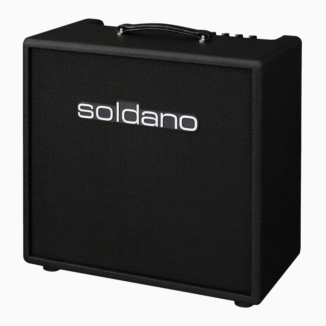 Soldano Astro 20 Combo 20W Three Channel All-Tube Amp 1x12" Combo - IR Loader - 4 Button MIDI Footswitch - Black Tolex - Black Grille