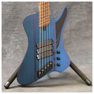 Dingwall D-Roc Standard 5 String Bass- Matte Blue to Purple Colorshift, Pao Ferro Fingerboard w/ Black PG Decal