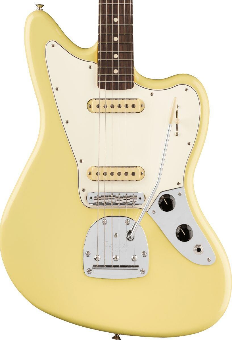 Fender Player II Jaguar®, Rosewood Fingerboard, Hialeah Yellow