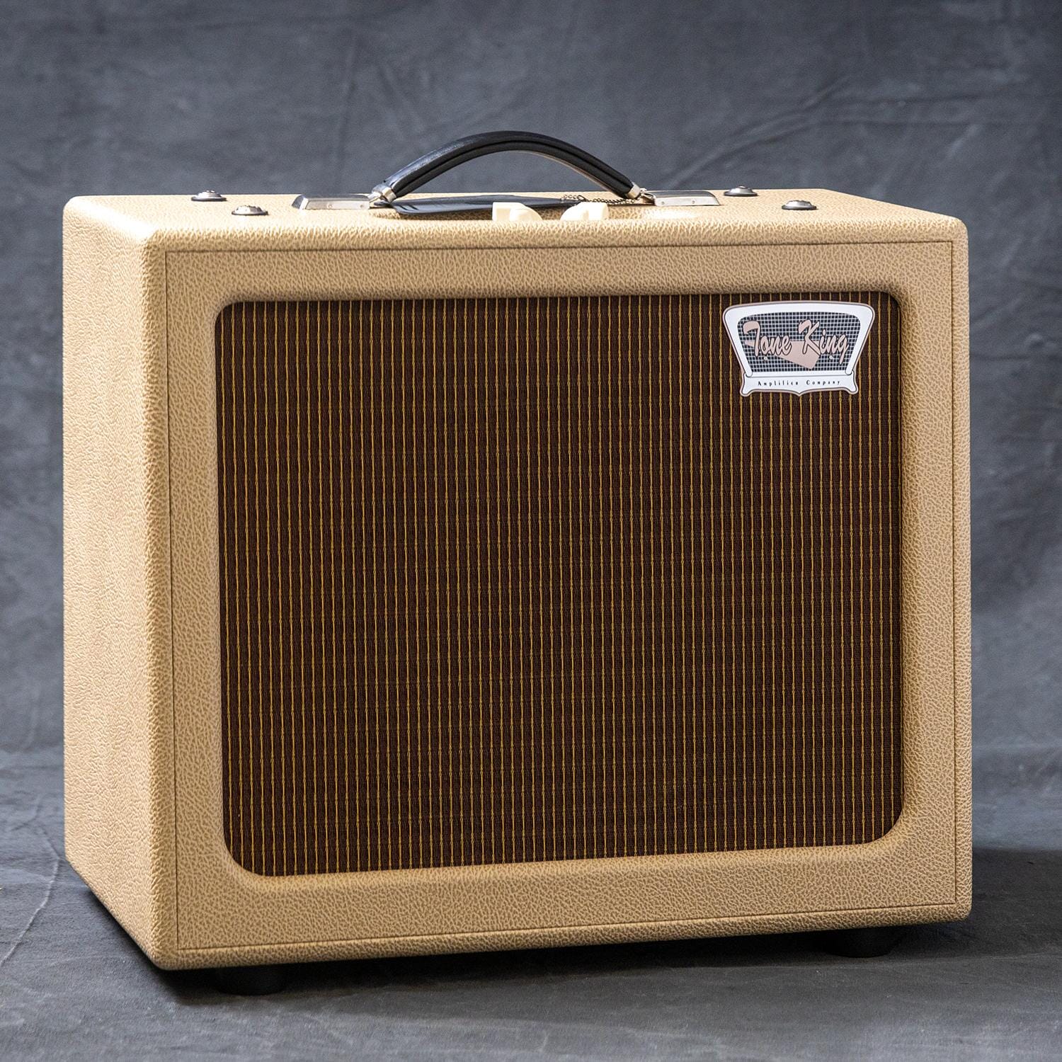 Tone King Gremlin Compact 5 watt 1x12 Combo, Built-In Attenuator, Custom Voiced Celestion, KT66 + 2 12AX7, Cream