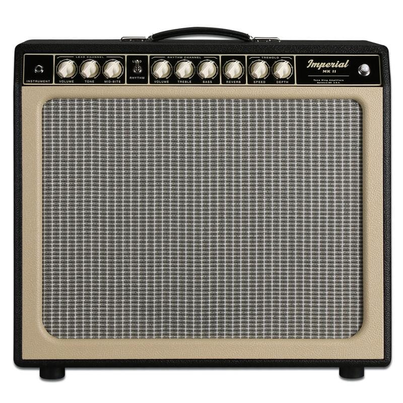 Tone King Imperial MKII 20 watt 1x12 Combo, 3-Voices, Spring Reverb, Built-In Attenuator, Custom Voiced Eminence, 6V6, Black