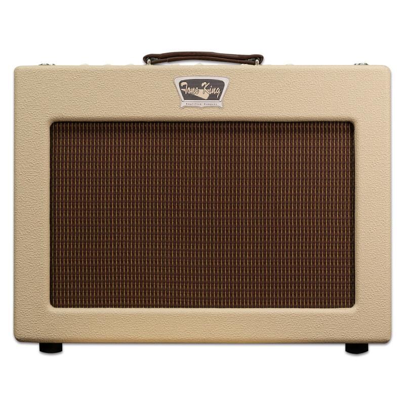 Tone King Sky King 35 watt 1x12 Combo, Two Channel - Spring Reverb & Tremolo, Iron Man Attenuator Per Channel, Celestion Tone King 1660, Cream