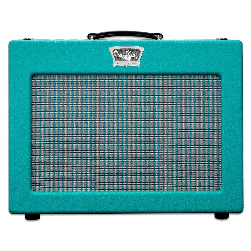 Tone King Sky King 35 watt 1x12 Combo, Two Channel - Spring Reverb & Tremolo, Iron Man Attenuator Per Channel, Celestion Tone King 1660, Turquoise