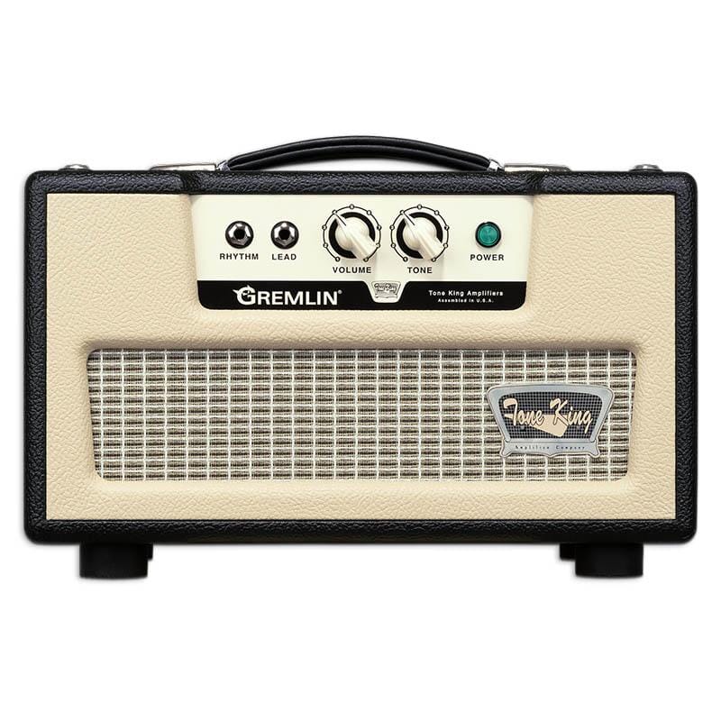 Tone King Gremlin Compact 5 watt Head, Built-In Attenuator, 5881 + 2 12AX7, Black