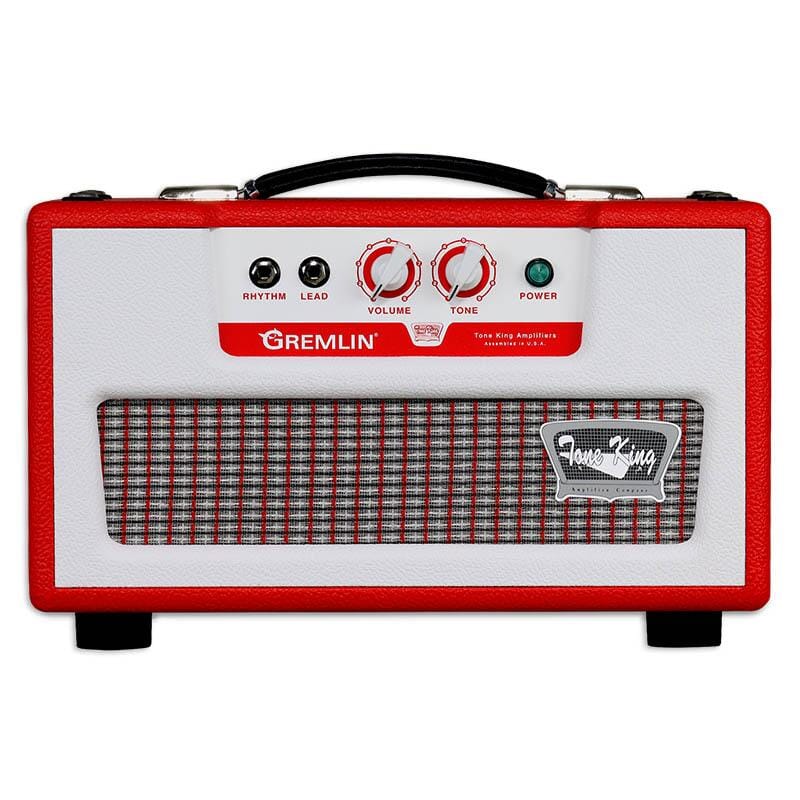 Tone King Gremlin Compact 5 watt Head, Built-In Attenuator, 5881 + 2 12AX7, Red