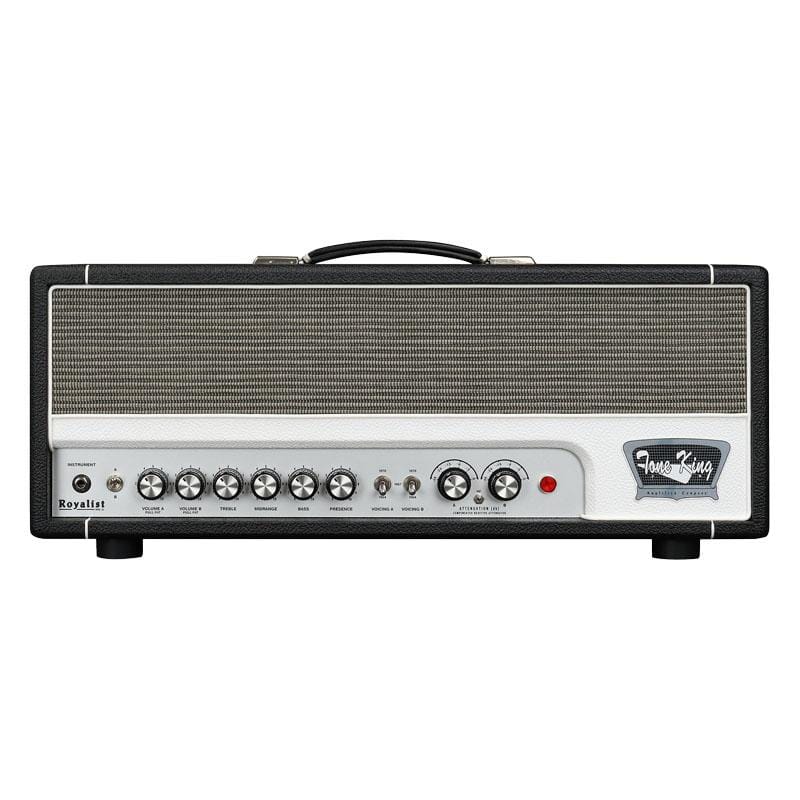 Tone King Royalist MK II 40 watt All-Tube Head - Two Channels - Dual Built-In Iron Man Attenuators - Voicing Switch Per Channel - 2xEL34, 3x12AX7, 1x5AR4 Tubes
