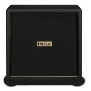 Friedman 4x12 Closed Back Cabinet, Black Grille Cloth