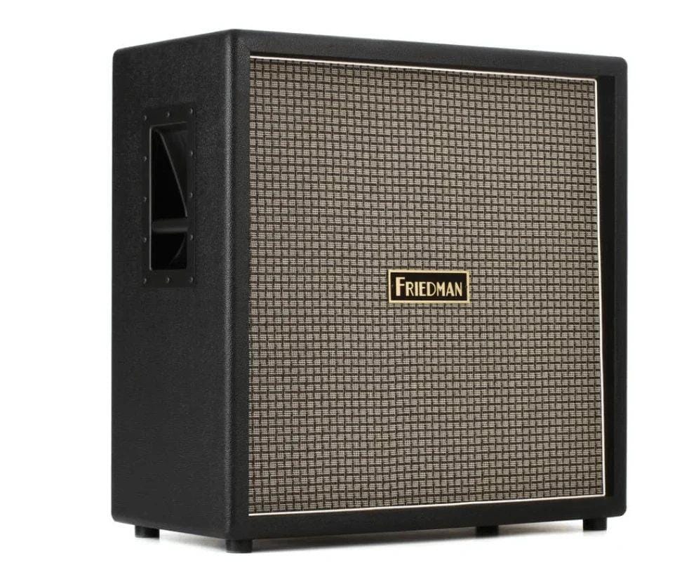 Friedman 4x12 Closed Back Cabinet, Checkered Grille Cloth