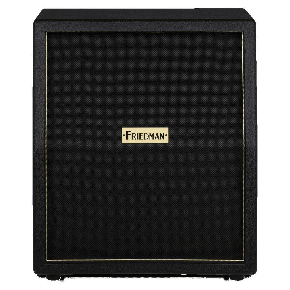 Friedman 2x12" Rear Ported Closed Back Slant Cabinet - 2 x Vintage 30 Loaded - Black Grille
