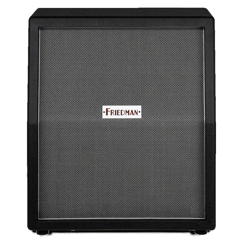 Friedman 2x12" Rear Ported Closed Back Slant Cabinet - 2 x Vintage 30 Loaded - Silver/Black Weave Grille - Dirty Shirley & Twin Sister