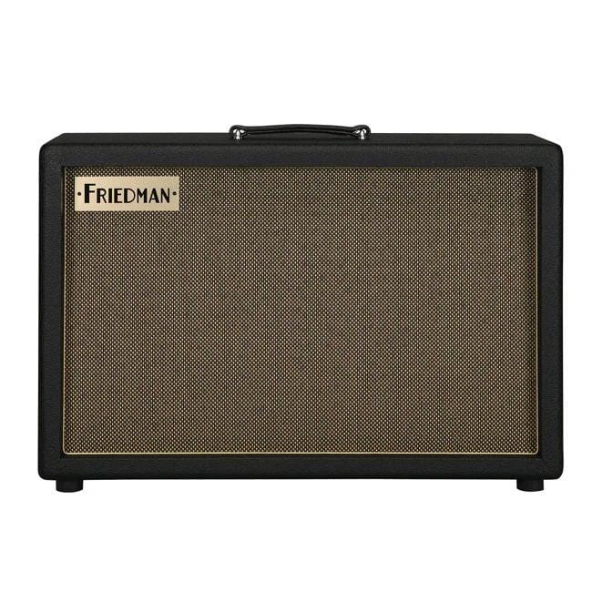 Friedman 2x12" Rear Ported Closed Back Cabinet - 2 x Vintage 30 Loaded - Vintage Grille Cloth