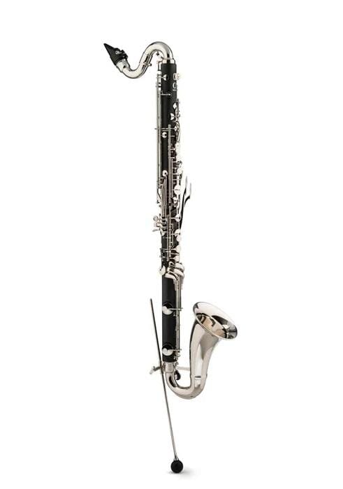 Backun Alpha Eb Bass Clarinet - Silver Keys