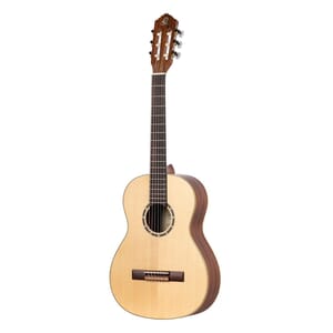 Ortega R121 Family Series Nylon String Guitar - Natural Satin - 3/4 Size