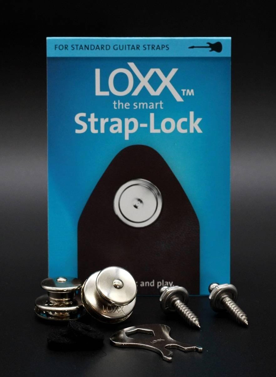 LOXX 13605 Strap Locks - Nickel Finish