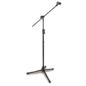 Hercules MS533B EZ Clutch Tripod Microphone Stand w/2 In 1 Hideaway Boom
