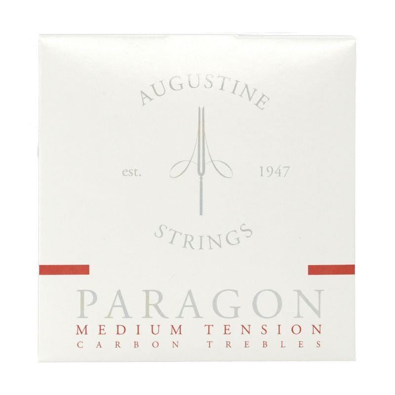 Augustine Paragon Red – Medium Tension Carbon Treble Guitar Strings