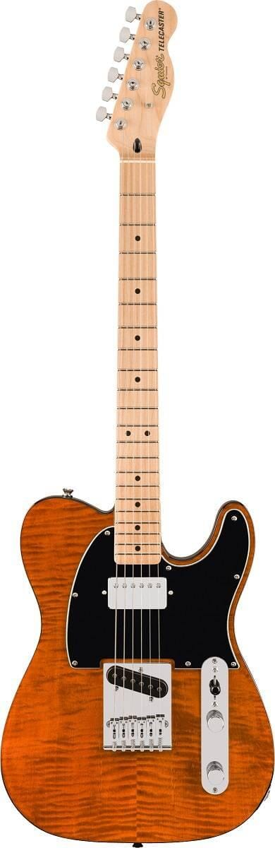 Fender Squier Affinity Telecaster Flame Maple - Mocha