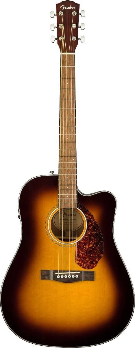 Fender CD-140SCE Dreadnought Acoustic Guitar - Sunburst w