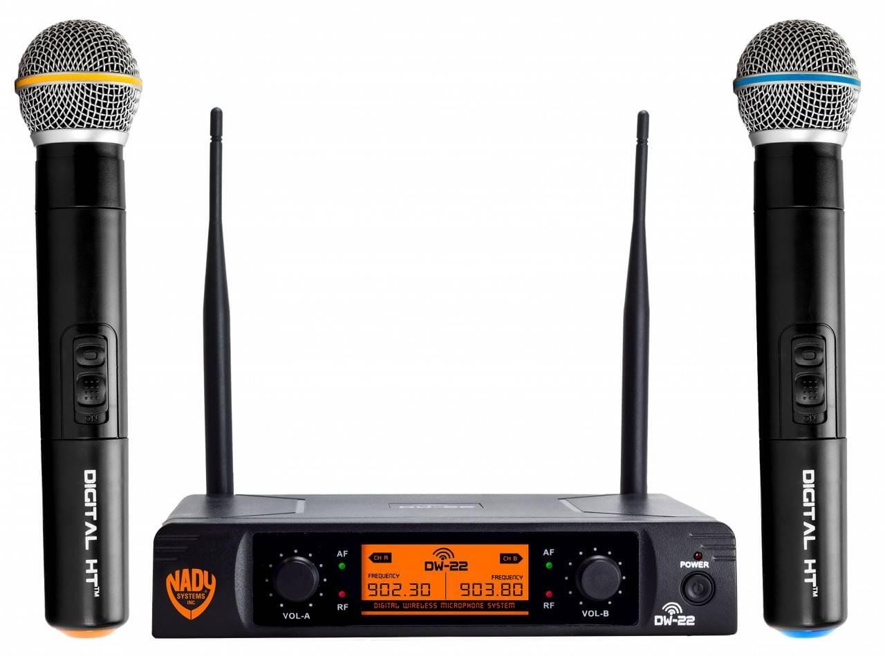 Nady DW-22 Dual Digital Wireless Handheld Microphone System