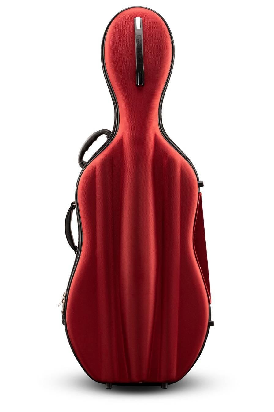 Eastman Semi-Rigid Cello Case - Burgundy (4/4)