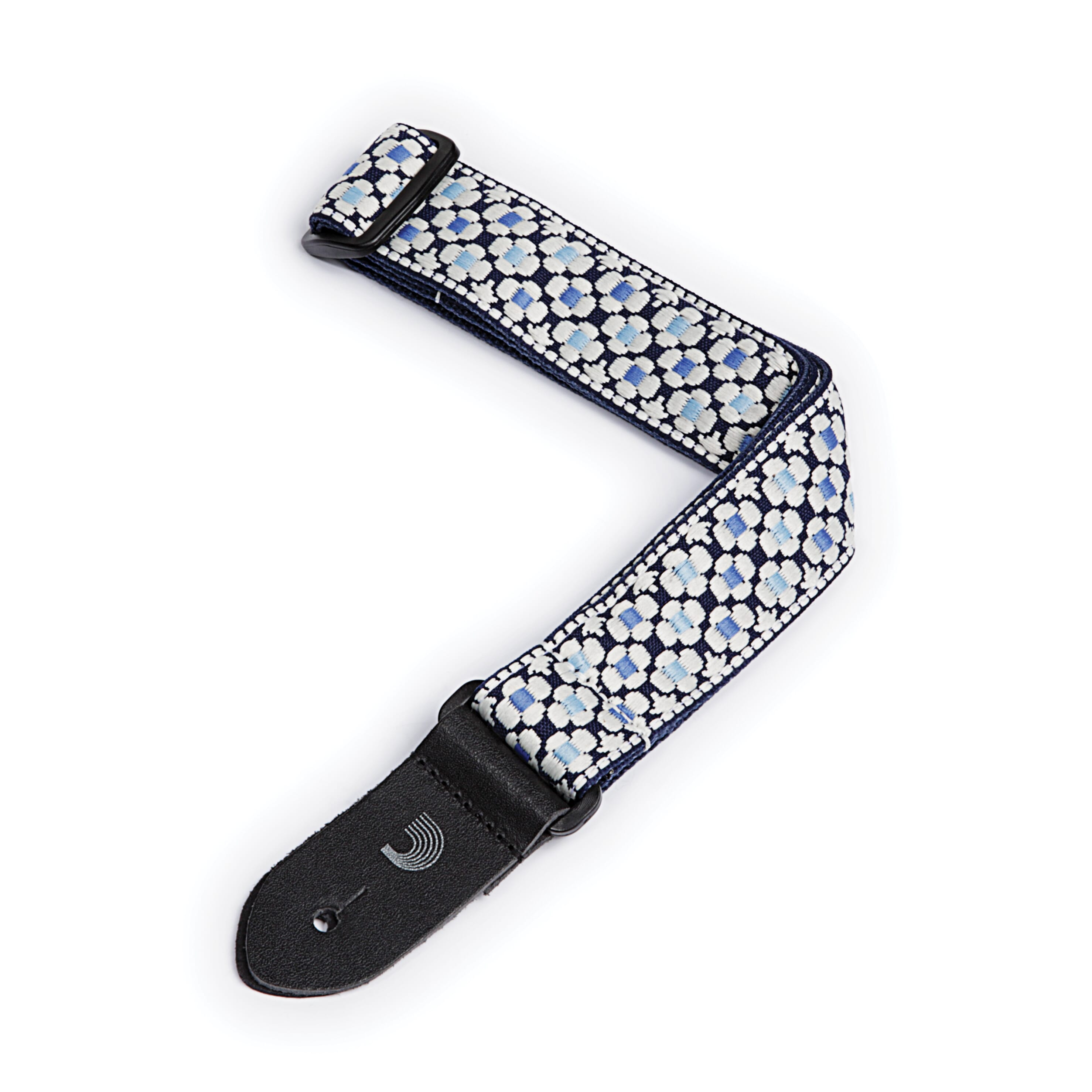 D'Addario Ukulele Strap - Blue Floral