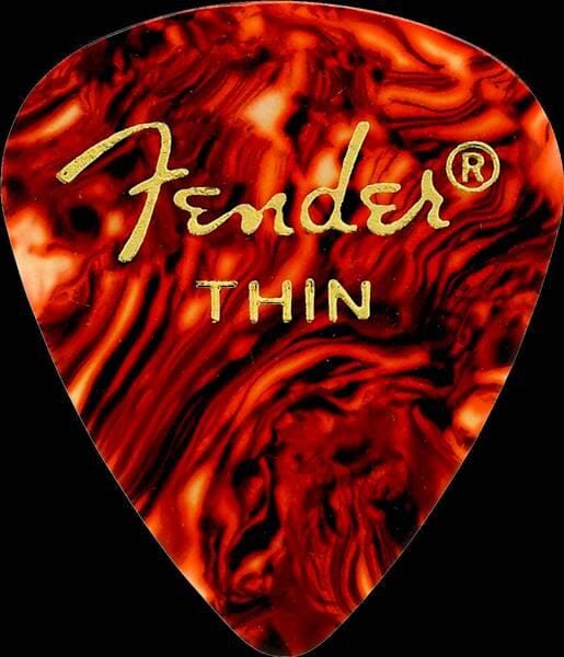 Fender 351 Pick Tortoise Shell Thin (12)