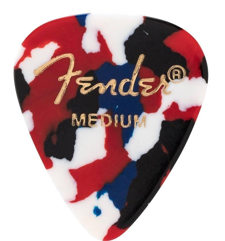 Fender Medium Picks Confetti (12 Pack)