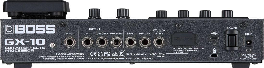 Boss GX-10 Guitar Effects Processor | Tapestry Music