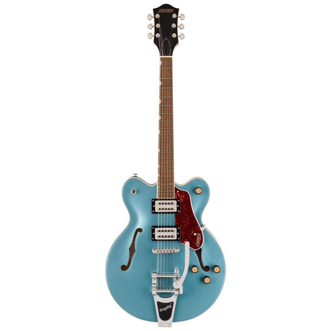 Gretsch G2655T Streamliner Center Block Jr. Double-Cut With Bigsby, Laurel Fingerboard, Arctic Blue