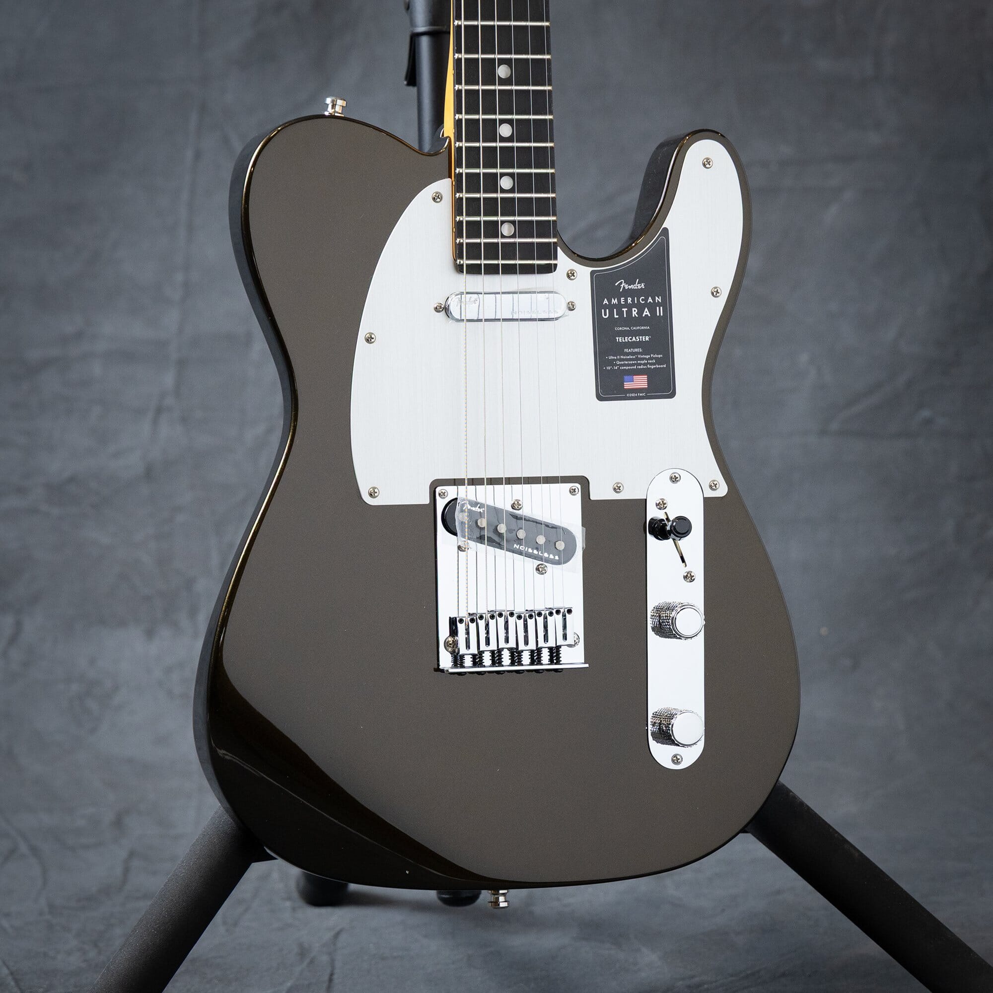 Fender American Ultra II Telecaster®, Ebony Fingerboard, Texas Tea